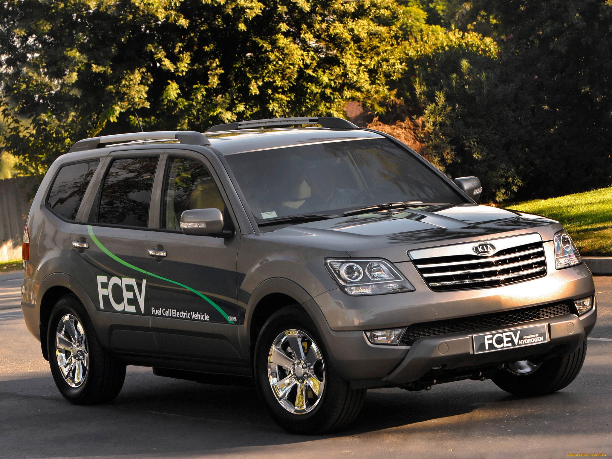 kia borrego fcev concept 2008, , kia, borrego, fcev, concept, 2008